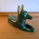 Ceramic dog figurine 1970