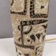 Large ceramic table lamp from Danish Royal Copenhagen.