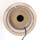 Handmade Søholm / Einar Johansen ceramic table lamp with jute lampshade / Mid-century Danish modern design / 1960s / 1970s