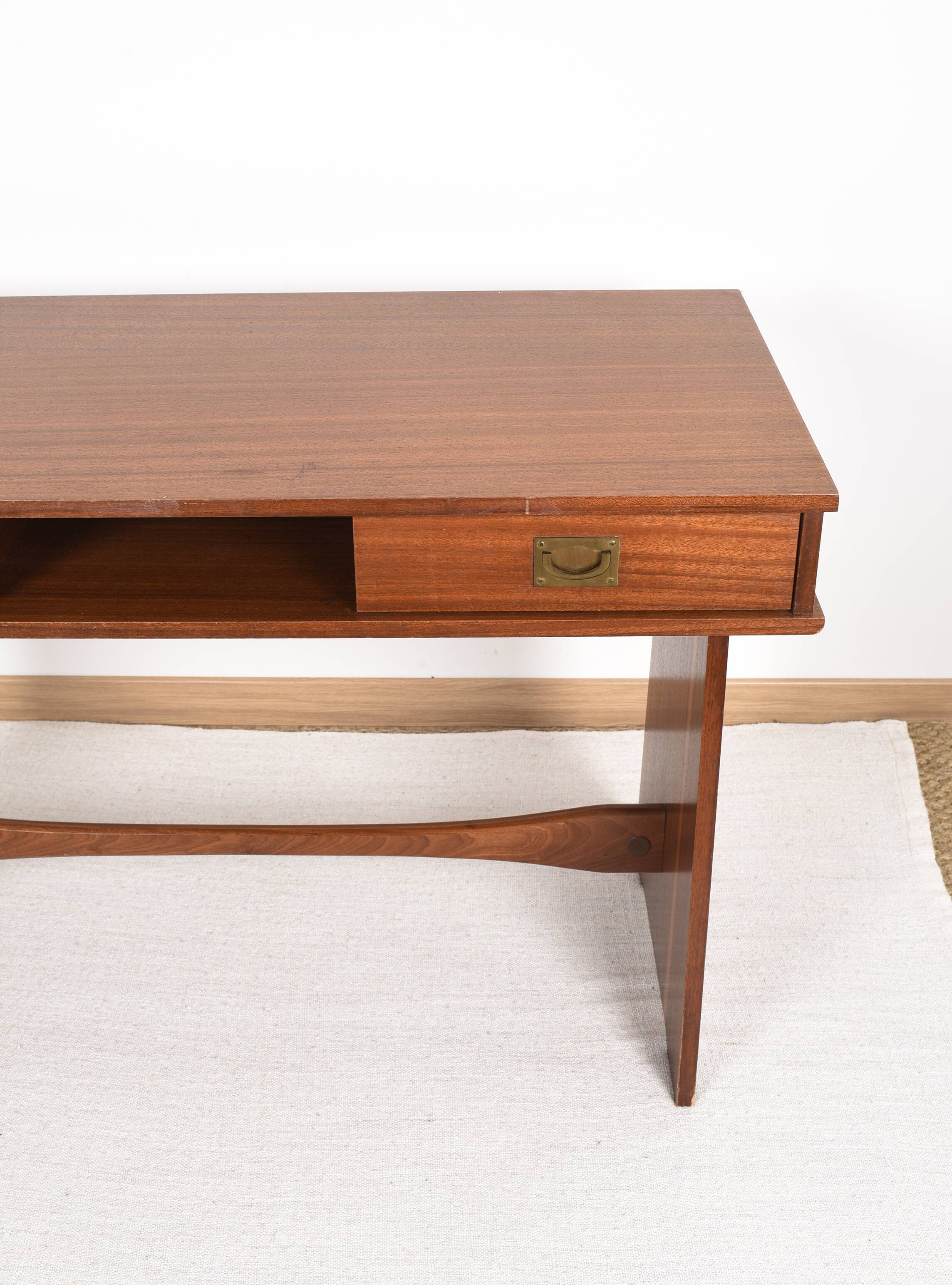 Teak desk, vintage, Gautier brand