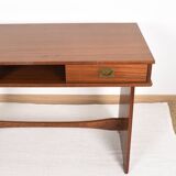 Teak desk, vintage, Gautier brand