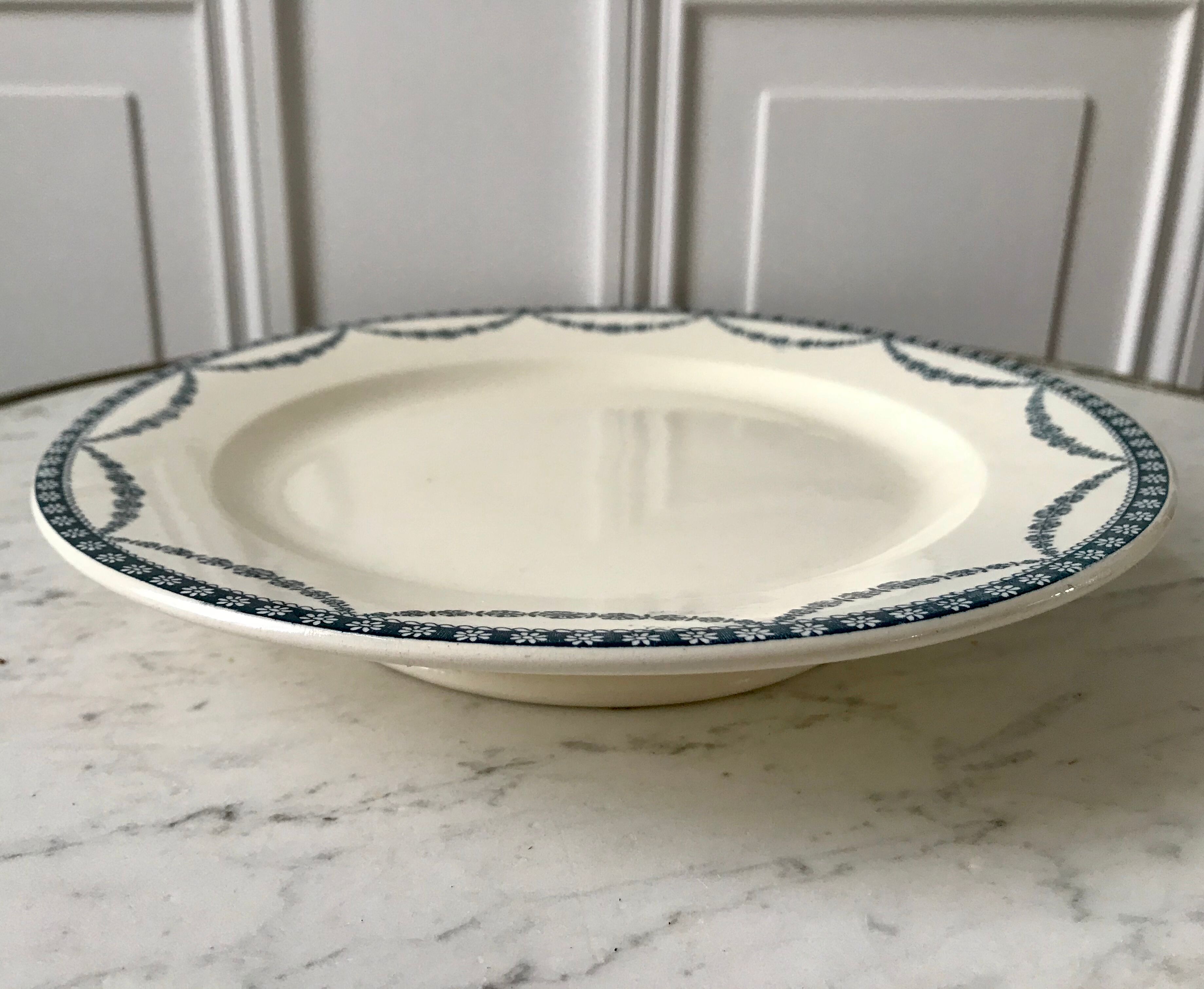 Compotier Terre de Fer Salins model Vincennes mid-nineteenth