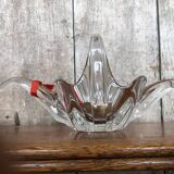 Old empty crystal cup pocket by vallerysthal vintage