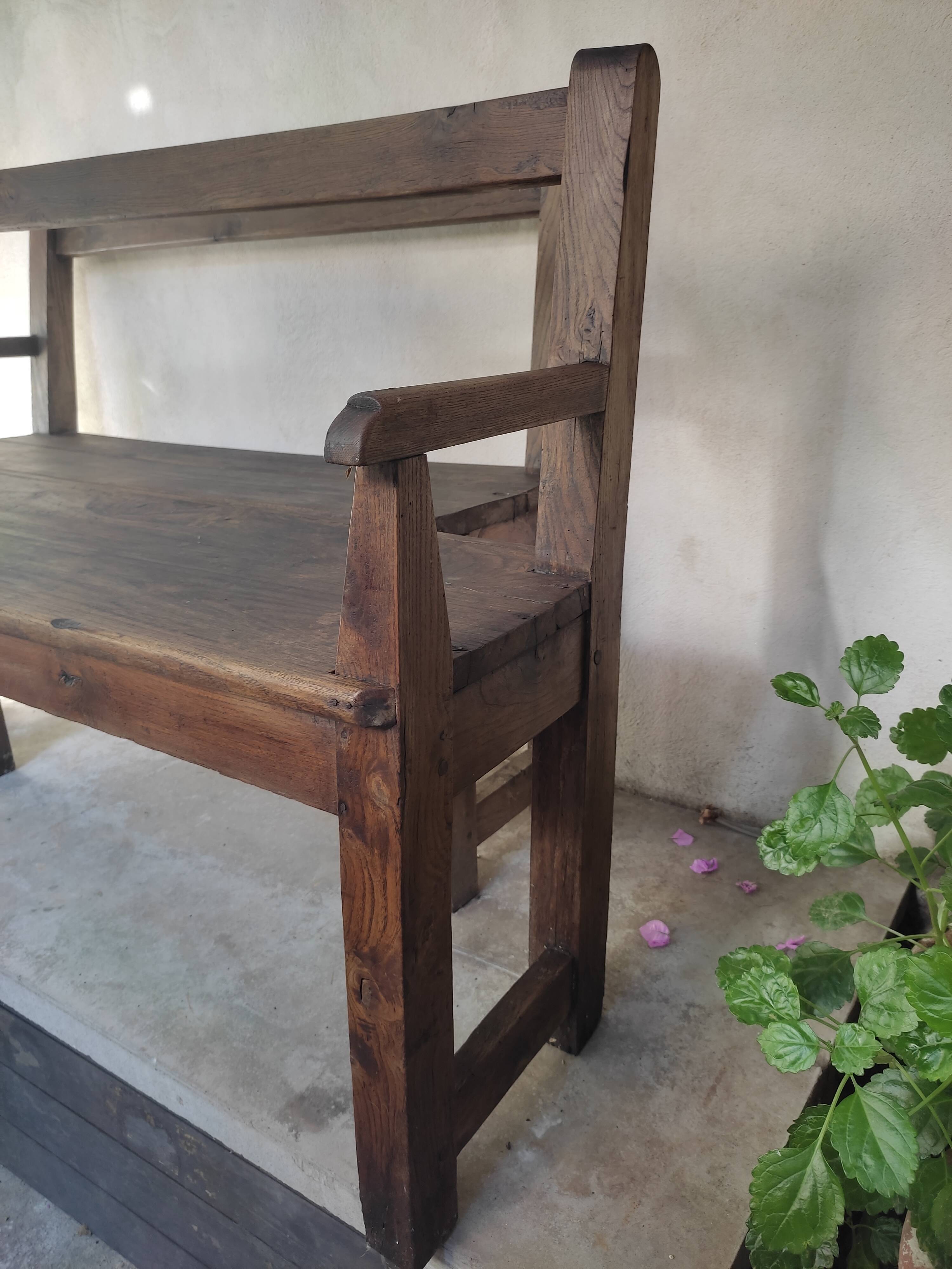 Duo of fireplace benches