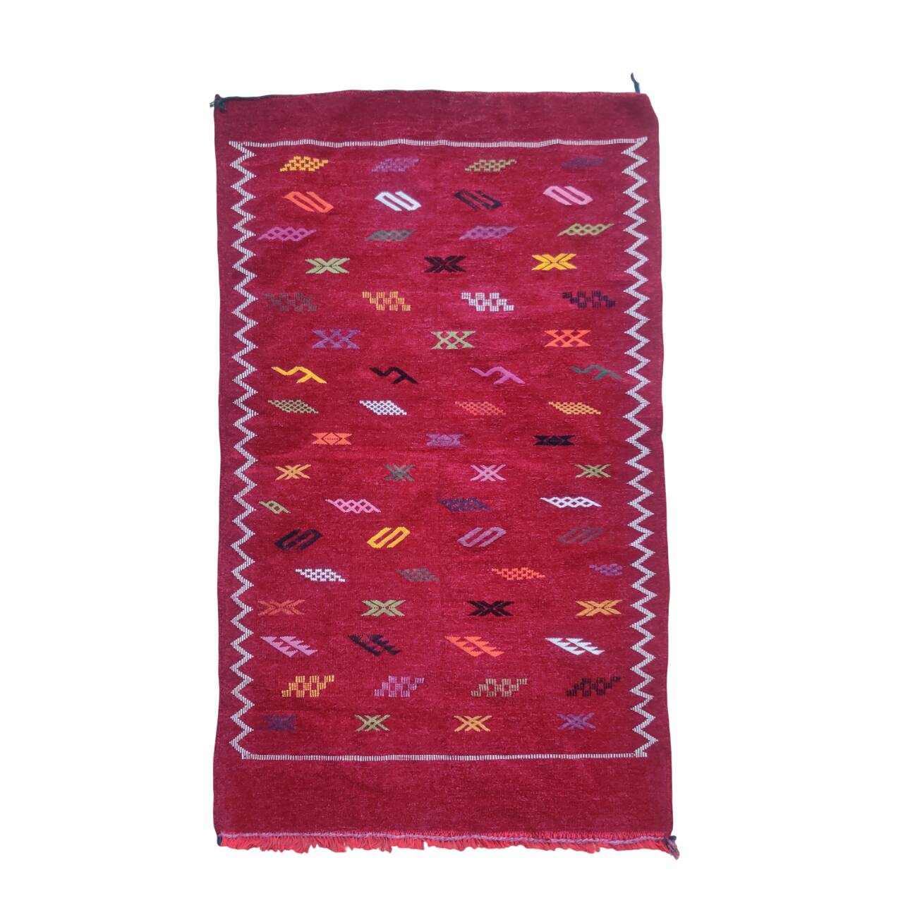 Bespoke Berber rug Bordeaux