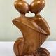 Embraced sculpture couple