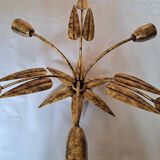 Gold metal ceiling light