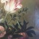 Bouquet fleurs composition sur toile 91x71
