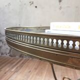 Brass coffee table by Petitot