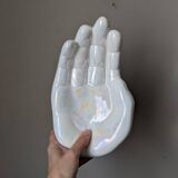 Large ceramic pocket emptier, contemporary design, 80s/90s