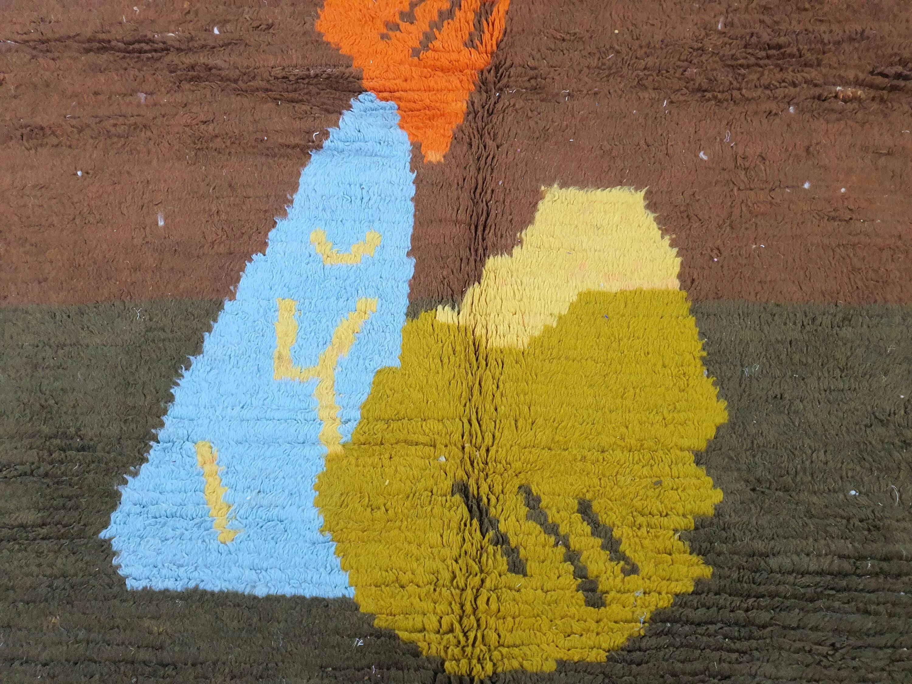 Handmade Moroccan rug high quality 2.5x1.5 m