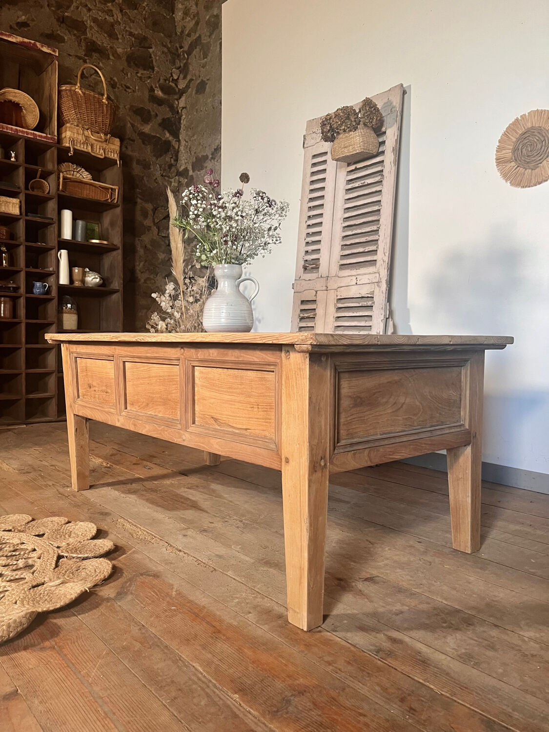 Antique coffee table