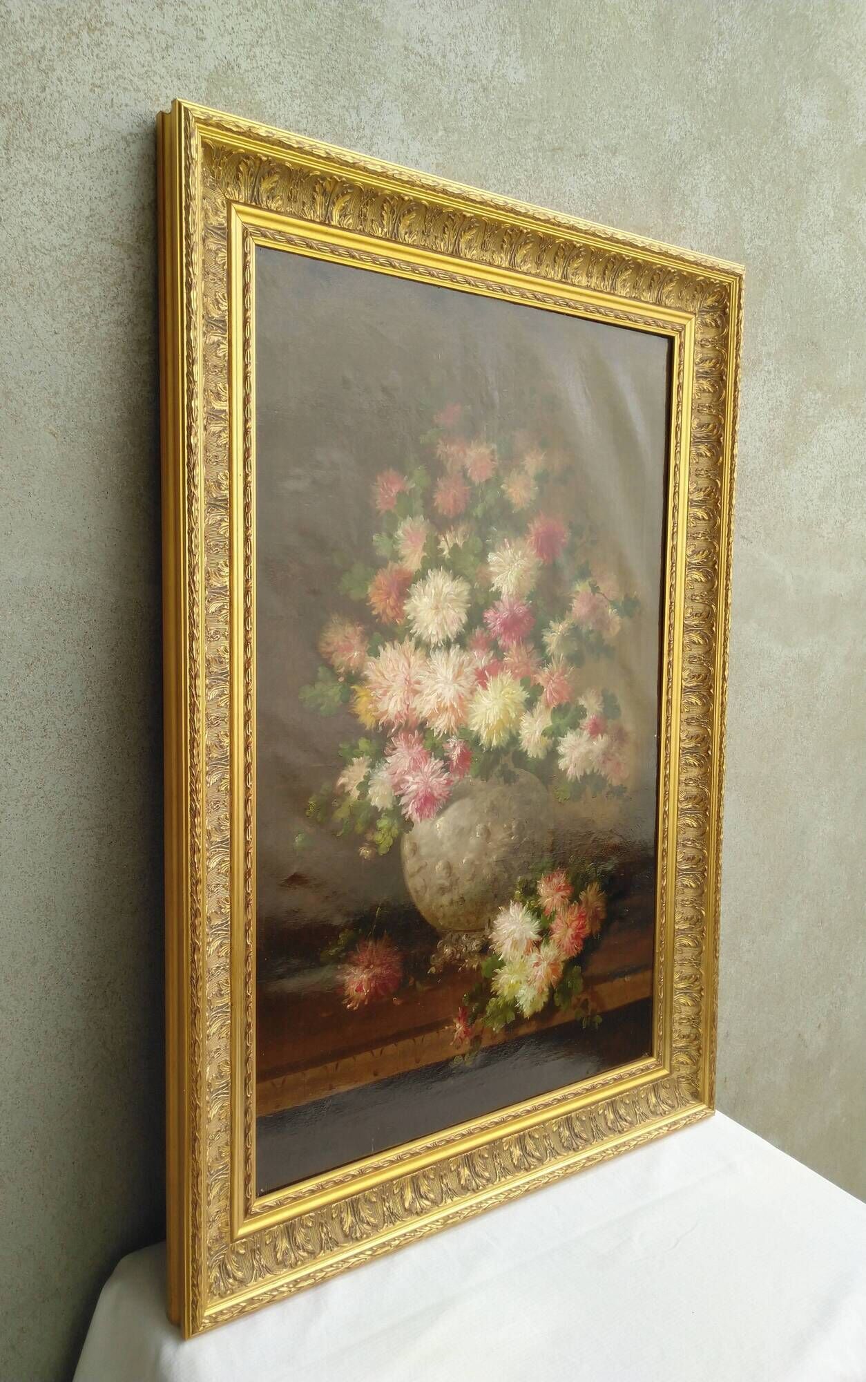 Still life with flowers Frans Backvis (1857-1926 ) Oil on canvas
