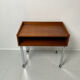 Console desserte vintage roulante 1970