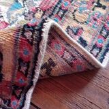 Pakistani wool and silk handmade rug 190x120cm