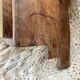 Antique wall shelf