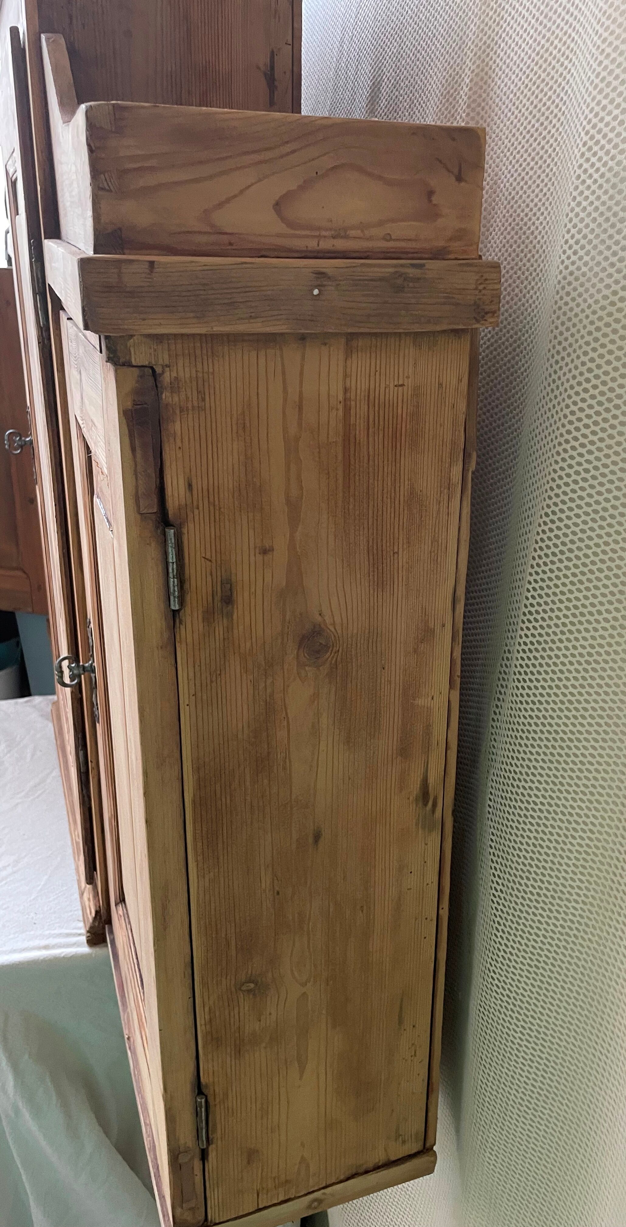 Sacristy furniture in english pine