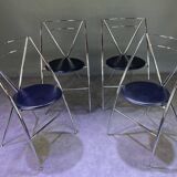 Suite de quatre chaises pliantes Yakamado