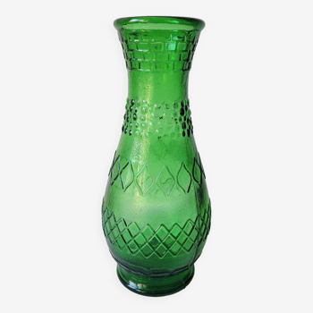 Empoli green glass vase