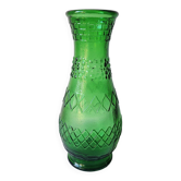 Vase en verre vert Empoli