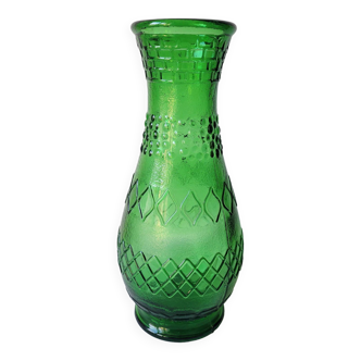 Vase en verre vert Empoli