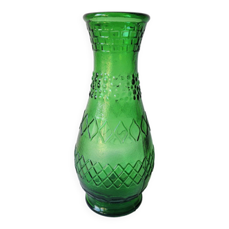 Empoli green glass vase