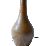 Mid-century earthenware table lamp, France 1950s