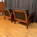 A pair of armchairs, Denmark, 1970s