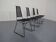 Metal Chairs by Rolf Rahmlow, 1980s, Set of 4