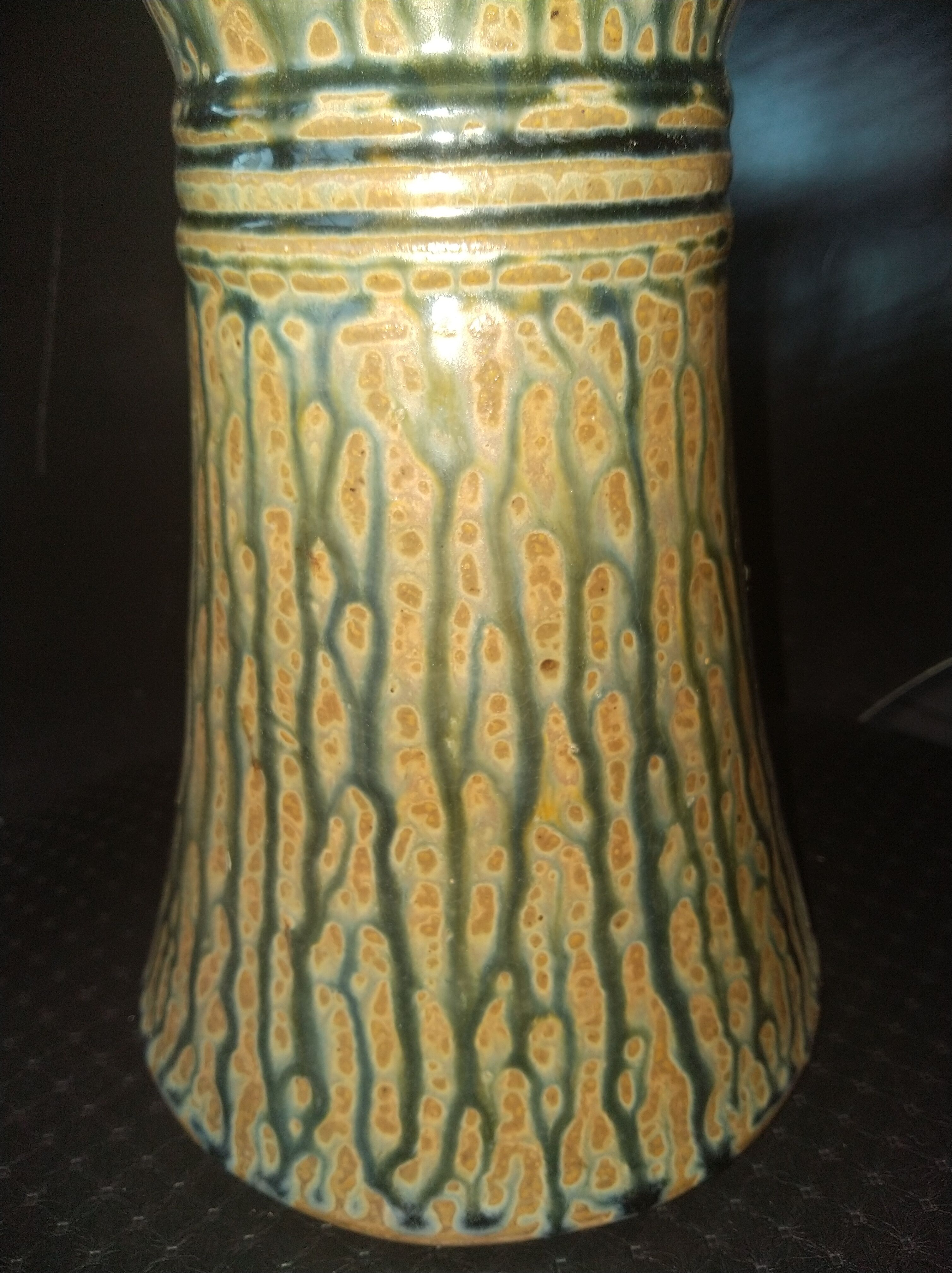 High-fire glazed stoneware vase, 1930/50