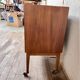 Bar meuble tv hifi à rideau vintage 1950/1960