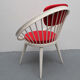 Fauteuil cercle par Yngve Ekström