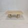 Italian travertine coffee table