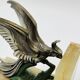 Art Deco Paradise Bird Bookends in Onyx