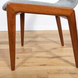 Mid-century dining chairs from schou andersen, 1970