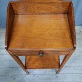 Cherry wood side table