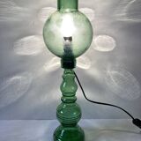 Cevin lamp in green glass