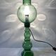 Lampe Cevin en verre vert