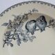 Hollow Plate Iron Earth "Favorite" Sarreguemines