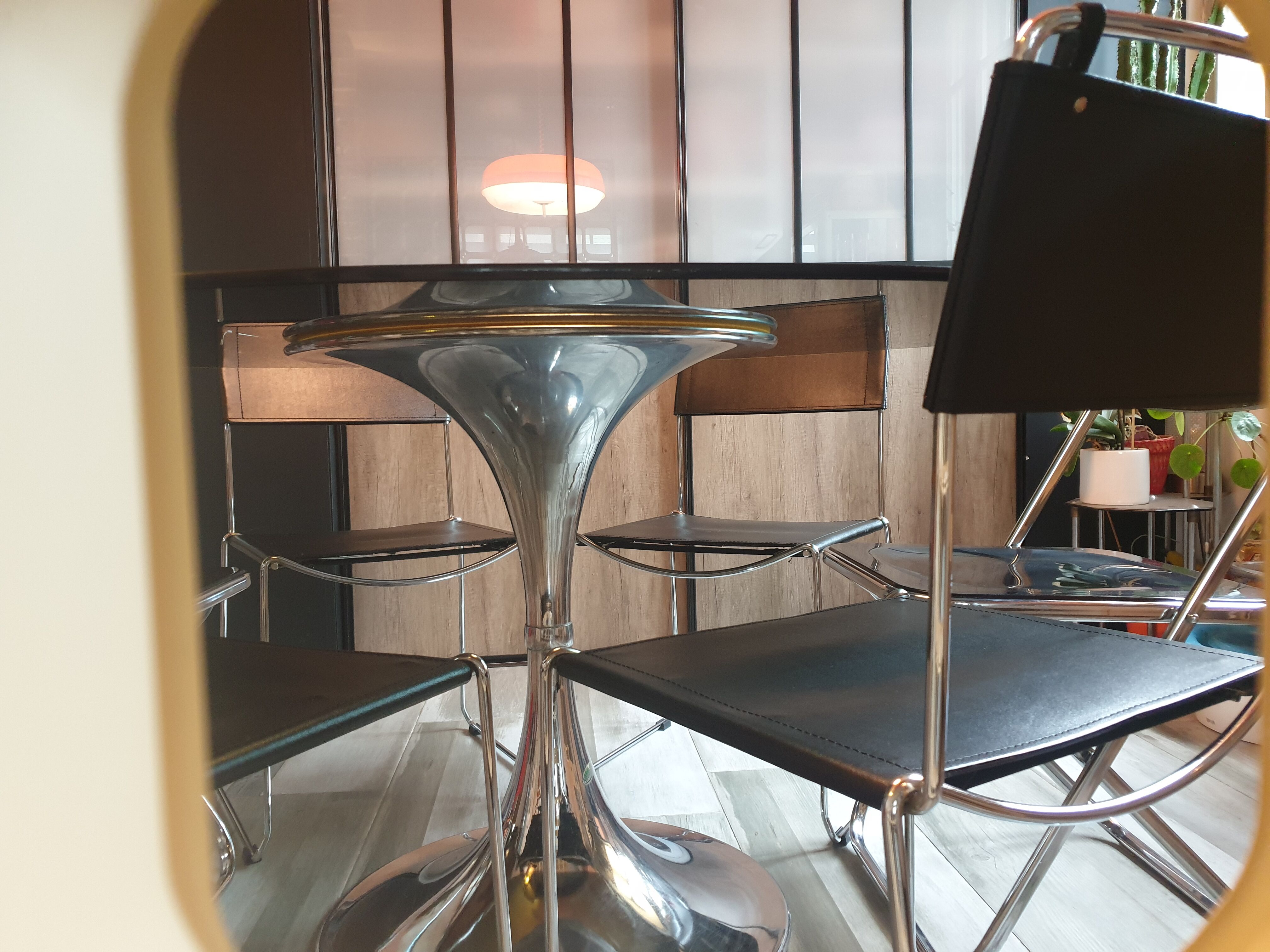 Oval table circa 1970