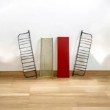 Support mural / rack vintage en fil de fer