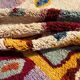 Tapis berbère M’rirt 190x310 cm – Laine épaisse – Multicolore – Fait mai