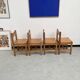 Table pin et chaises « hongisto » Ilmari Tapiovaara