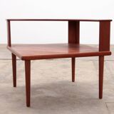 Swedish Corner Table Teak - Design by Alf Svensson & Yngvar Sandström
