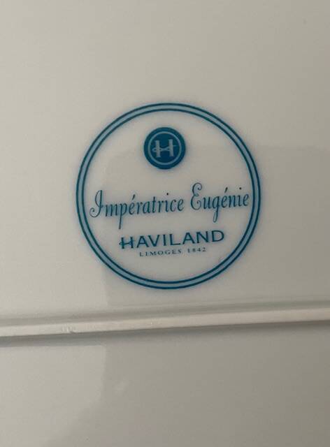 Oval dish, Haviland, Impétarice Eugénie