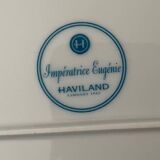 Plat ovale, Haviland, Impétarice Eugénie