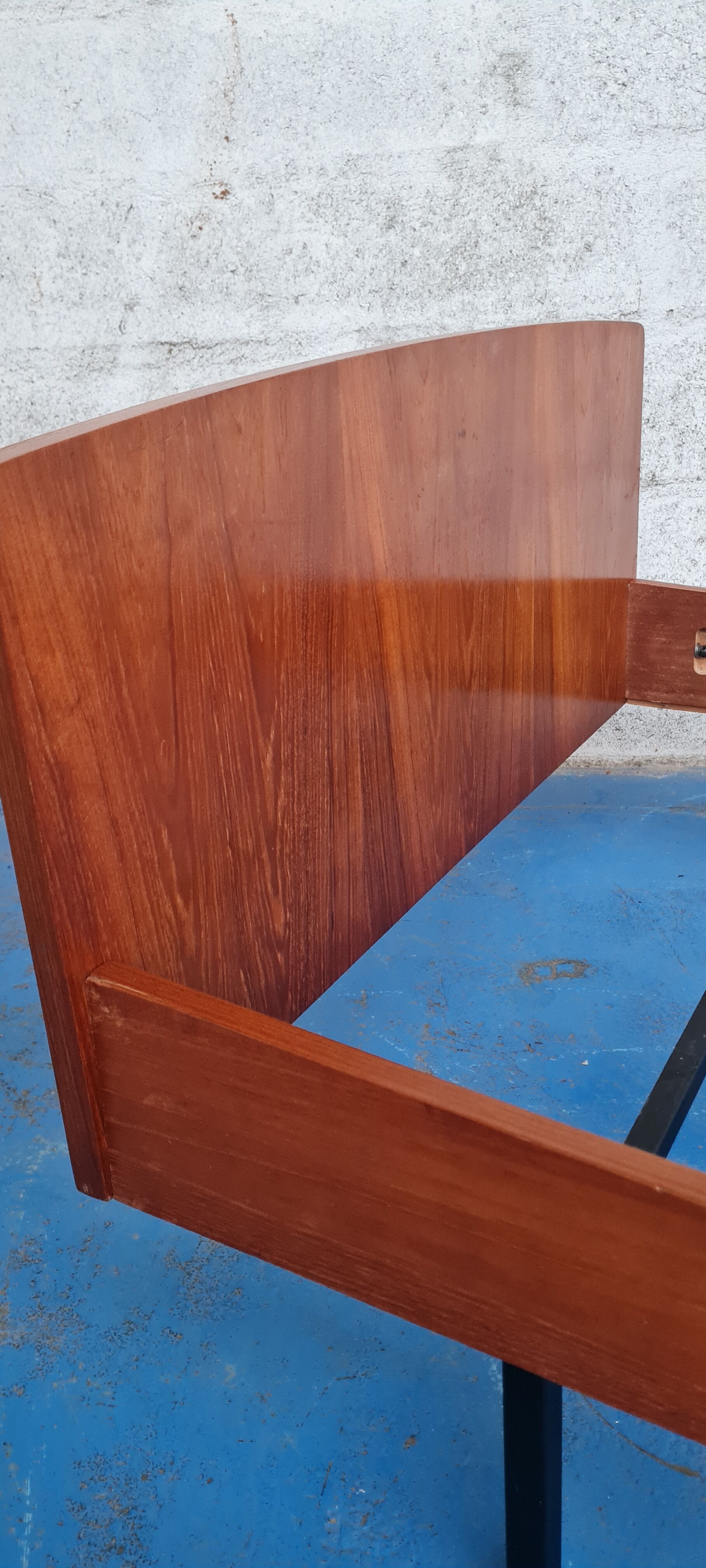 Scandinavian teak bed