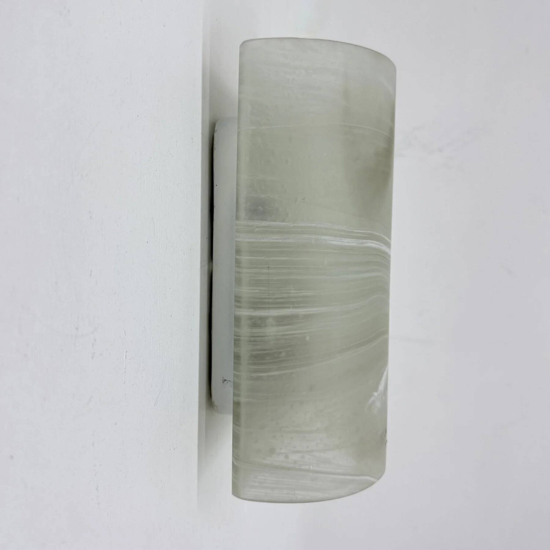 Peil & Putzer glass wall lamp sconce, 1970s