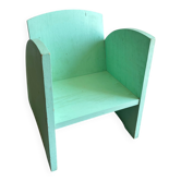 Fauteuil vintage pour enfant en bois
