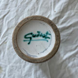 Ceramic vase signed Guillot
